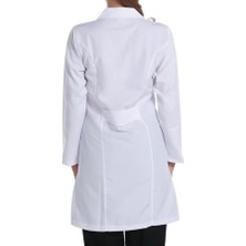 Mete Ilgın Bayan Doktor Öğretmen Laboratuar Önlük Beyaz