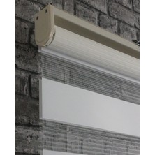 Sezerler Perde Ekonomik Beyaz Zebra Perde 60x200