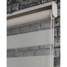 Sezerler Perde Ekonomik Ekru Zebra Perde 100x200