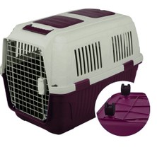 Strong CD7 Köpek Taşıma Çantası Tekerlekli Bordo 92x64x67cm