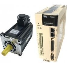 Şahin Rulman Servo Motor Sürücü Set  - 1500 Watt |1.5 Kw Güç |  130Sy-M06025   Sg-As30Af