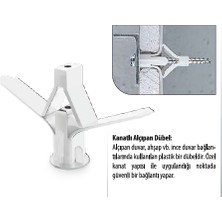 Made Alçıpan Dübeli 2Mm 10 Adet