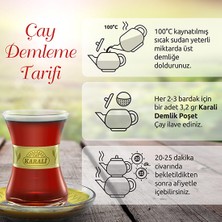 Karali Çay Premium Demlik Poşet Siyah Çay 48'li