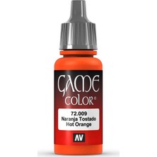 Vallejo 72009 Game Color Hot Orange Maket Boyası
