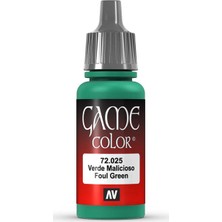 Vallejo 72025 Game Color Foul Green Maket Boyası