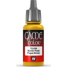 Vallejo 72039 Game Color Plague Brown Maket Boyası