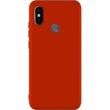 Jopus Xioami Redmi Note 6 Pro Mat Premium Silikon Kılıf + Cam Ekran Koruyucu