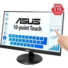 ASUS VT229H 21.5 5MS 1920x1080 (10 PARMAK DOKUNMATIK,CERCEVESIZ,EYECARE, FLICKER-FREE,DUSUK MAVI ISIK Monitör