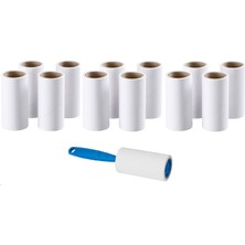 Bastis Kedi Köpek Tüy Toplama Rulosu + 12 Adet Yedek Rulo