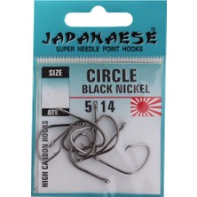 Japanese Circle Black Nikel Olta İğnesi