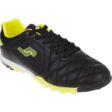 Jump Siyah Genç Halı Saha Ayakkabısı 21389-Siyah-Neon-Yesıl
