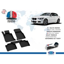 OMSA Bmw F20 1 Serisi 4D Havuzlu Paspas Siyah 2011 ve Sonrası