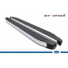 OMSA Jeep Commander Blackline Yan Basamak Alüminyum 2006-2010 Arası