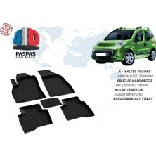 OMSA Fiat Fiorino 4D Havuzlu Paspas Siyah 2008 ve Sonrası