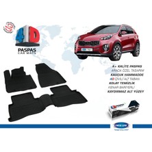 OMSA Kia Sportage 4 4D Havuzlu Paspas Siyah 2015-2021 Arası