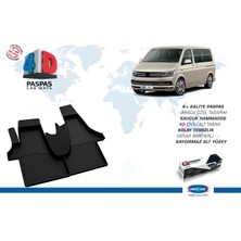 OMSA VW T6 Transporter 4D Havuzlu Paspas Siyah 2015 ve Sonrası