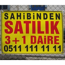 New Jargon Sahibinden Satılık 3+1 Daire Afişi 50 x 70 cm