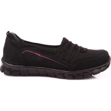 Forelli 61014 Kadın Stretch Feather Light Spor Ayakkabı Siyah