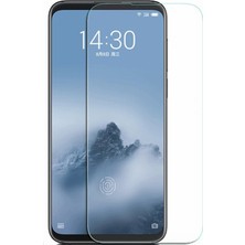 Microcase Meizu 16TH Tempered Glass Cam Koruma - Şeffaf