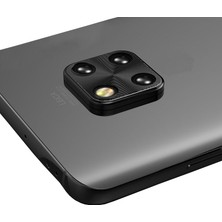 Microcase Huawei Mate 20 Pro Kamera Lens Koruma Halkası - Siyah