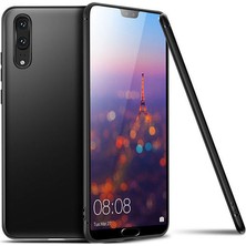 Microcase Huawei P20 Elektrocase Serisi Silikon TPU Kılıf - Siyah