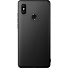 Microcase Xiaomi Mi Max 3 Elektrocase Serisi Silikon TPU Kılıf - Siyah