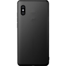 Microcase Xiaomi Mi 8 Pro Elektrocase Serisi Silikon TPU Kılıf - Siyah