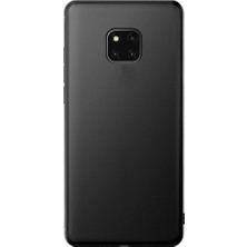 Microcase Huawei Mate 20 Pro Elektrocase Serisi Silikon TPU Kılıf - Siyah