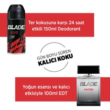 Blade Faster EDT Erkek Parfüm 100 ml & Deodorant 150 ml