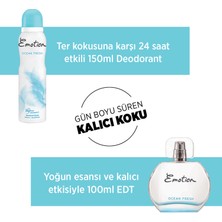 Emotion Ocean Fresh EDT Kadın Parfüm 50 ml & Deodorant 150 ml