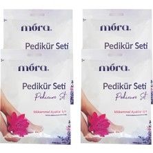 Mora Pedikür Seti 4 Adet Mükemmel Ayaklar İçin Keratin Terapi