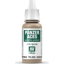 Vallejo 70332 Panzer Aces Japanese Tank Crew Highlights 17 Ml