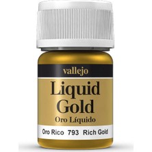 Vallejo 70793 Liquid Rich Gold Maket Boyası