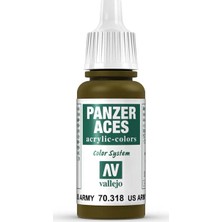 Vallejo 70318 Panzer Aces US Army Tank Crew 17 Ml
