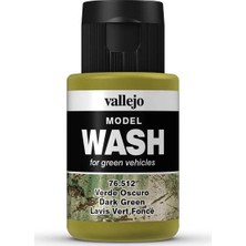 Vallejo 76512 Model Wash Dark Green 35 Ml
