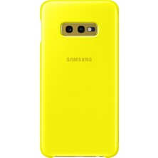 Samsung Galaxy S10e Clear View Cover (Sarı) - EF-ZG970CYEGWW