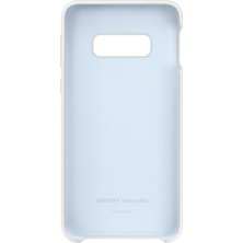 Samsung Galaxy S10e Silicone Cover (Beyaz) - EF-PG970TWEGWW