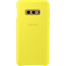 Samsung Galaxy S10e Silicone Cover (Sarı) - EF-PG970TYEGWW