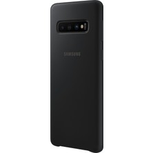 Samsung Galaxy S10 Silicone Cover (Siyah) - EF-PG973TBEGWW