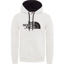 The North Face Drew Peak Pullover Erkek Beyaz Kapüşonlu Sweatshirt