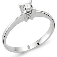 Harem Altın Romeo Pırlanta 0.20 Ct Tektaş Yüzük Rm-10049