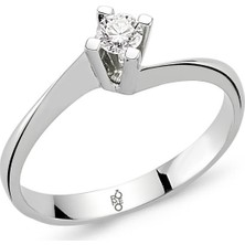 Harem Altın Romeo Pırlanta 0.20 Ct Tektaş Yüzük Rm20040