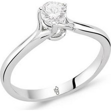 Harem Altın Romeo Pırlanta 0.15 Ct Tektaş Yüzük  Rm20048