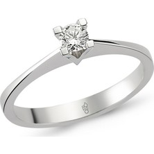Harem Altın Romeo Pırlanta 0.20 Ct Tektaş Yüzük Rmy305