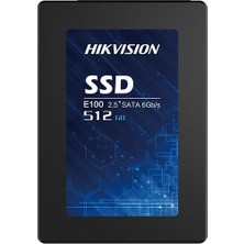 Hikvision Hs-SSD-E100-512G E100 512GB 550-480MB SATA3 SSD