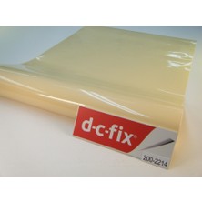 d-c-fix D-c-fix 200-2214 Düz Parlak Krem Yapışkanlı Folyo