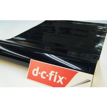 d-c-fix D-c-fix 346-8348 Parlak Düz Siyah Yapışkanlı Folyo