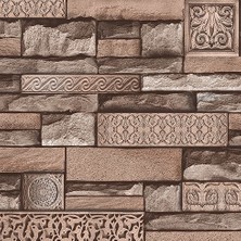 Dekor Harmony 105-D Taş Desenli Duvar Kağıdı