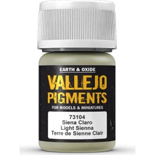 Vallejo 73104 Pigments Light Sienna 35 Ml