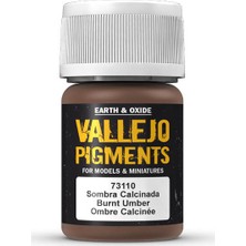 Vallejo 73110 Pigments Burnt Umber 35 Ml